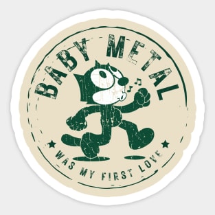 baby metal my first love Sticker